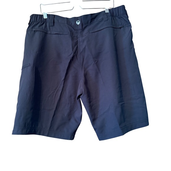 Wrangler ATG Mens All Terrain Gear Cargo Shorts Navy Blue Size 38 Elastic Waist - Picture 7 of 8